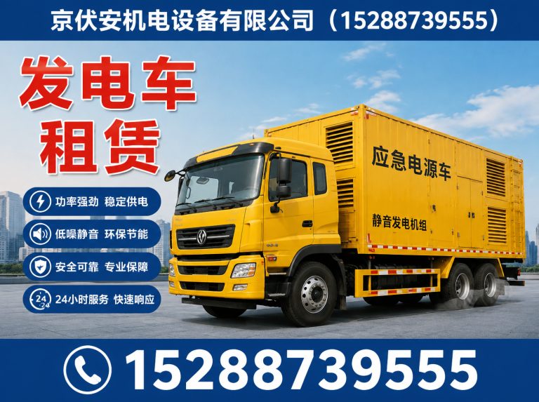 甘南应急发电机出租展示图